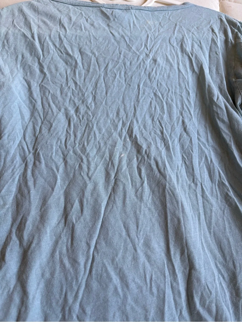 James Perse Blue Cotton Tee